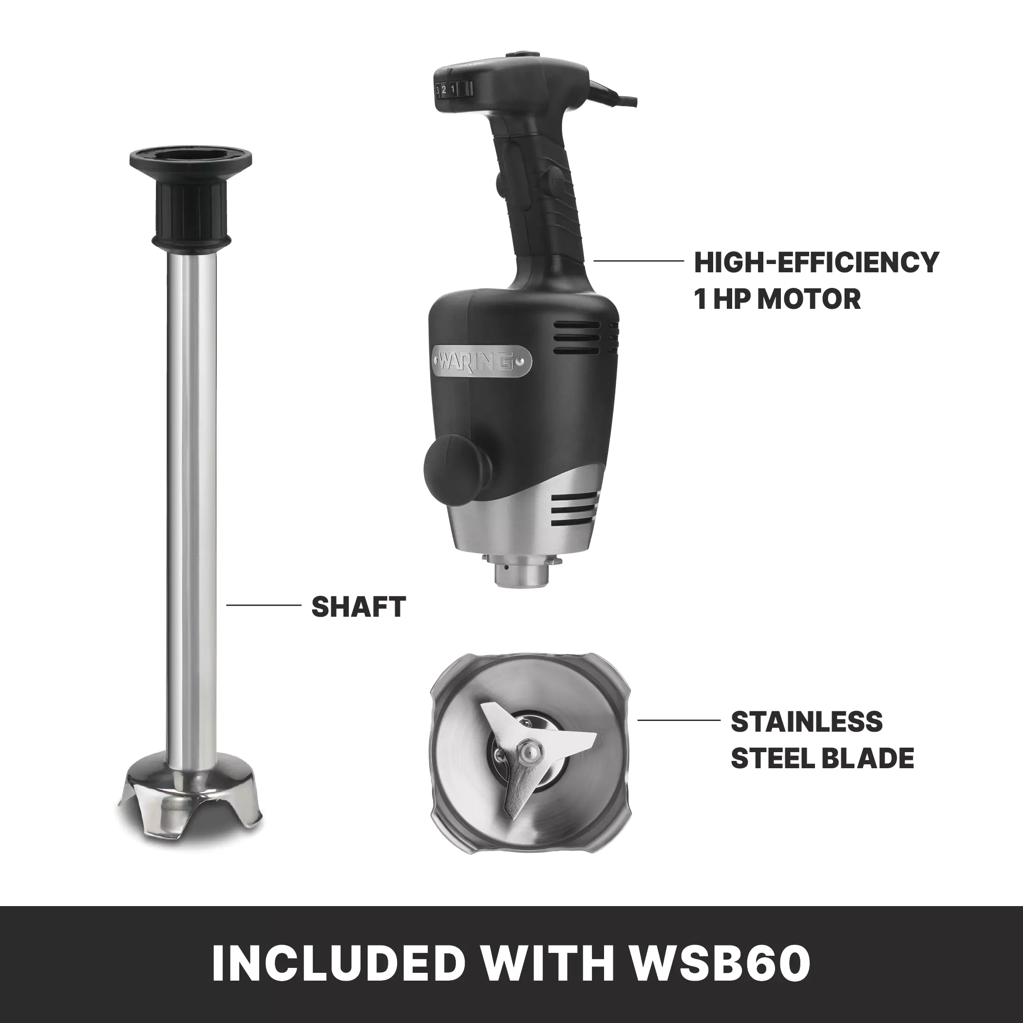 16" Heavy-Duty Big Stik Immersion Blender